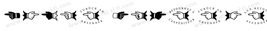 Hands Oversaturation字体转换